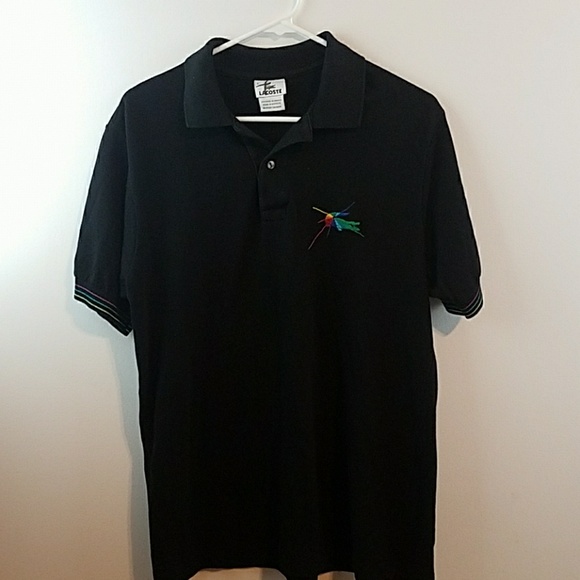 Lacoste | Shirts | Lacoste Mens 4 Black 